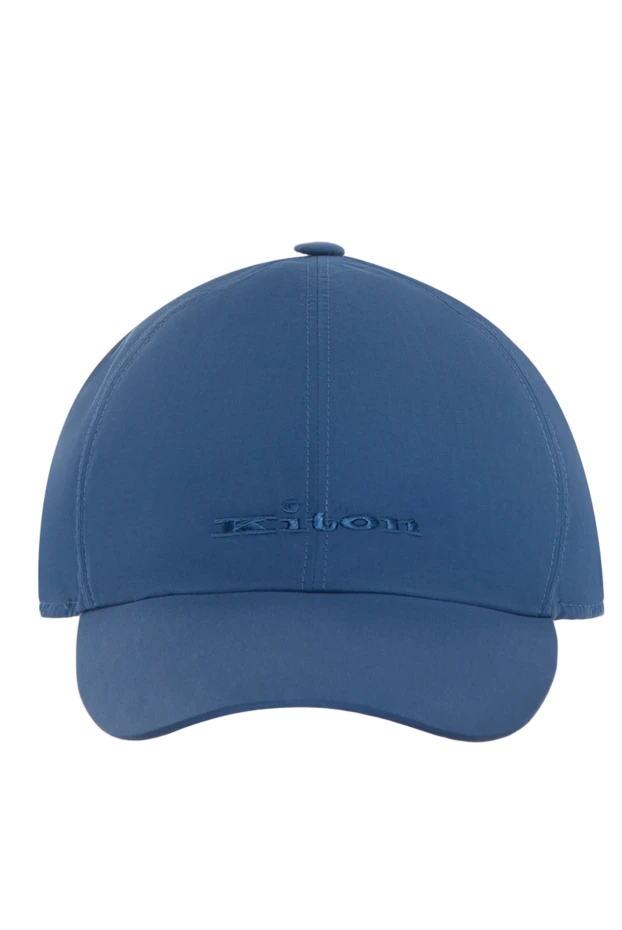 Kiton cap made of cotton and nylon blue for men 173487 - photo 1