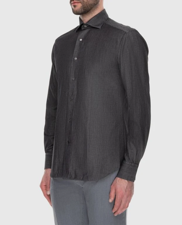 Stefano Ricci men's basic shirt gray 173516 - photo 3