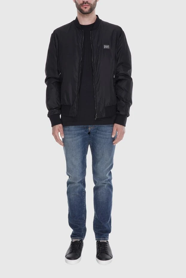 Dolce & Gabbana man black polyamide jacket for men buy with prices and photos 173564 - photo 2