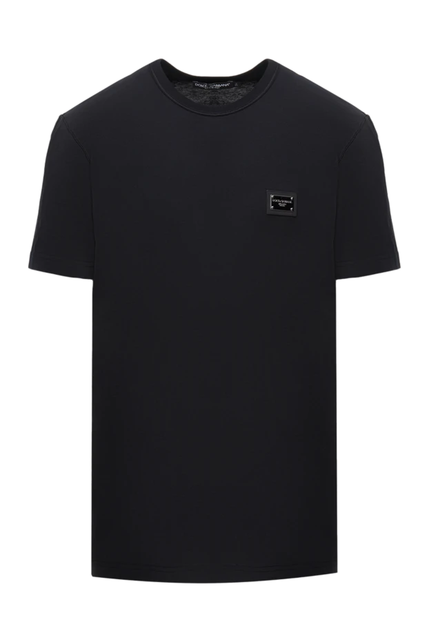 Dolce & Gabbana man black cotton t-shirt for men buy with prices and photos 173566 - photo 1