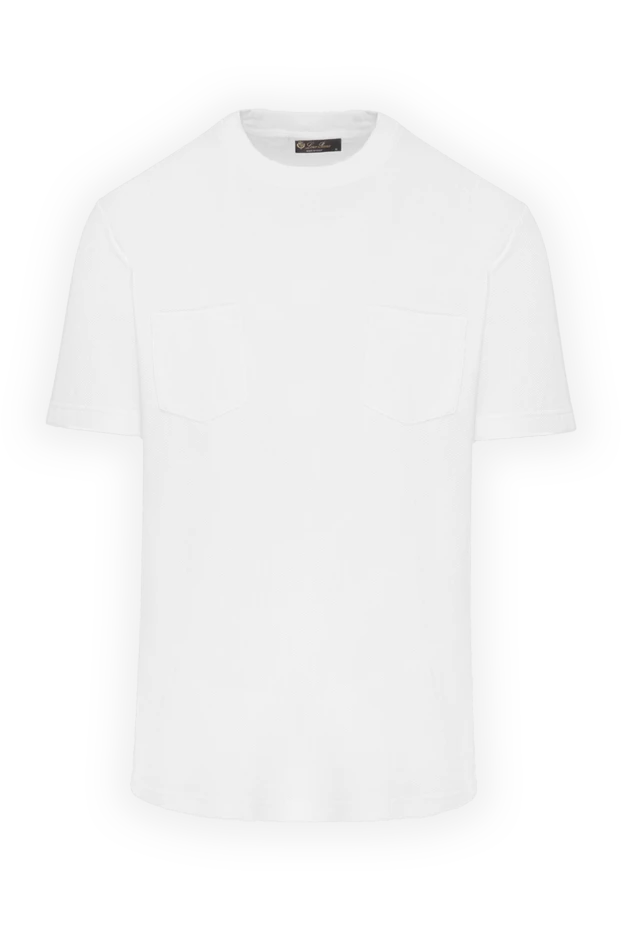 Loro Piana white cotton t-shirt for men 173577 - photo 1