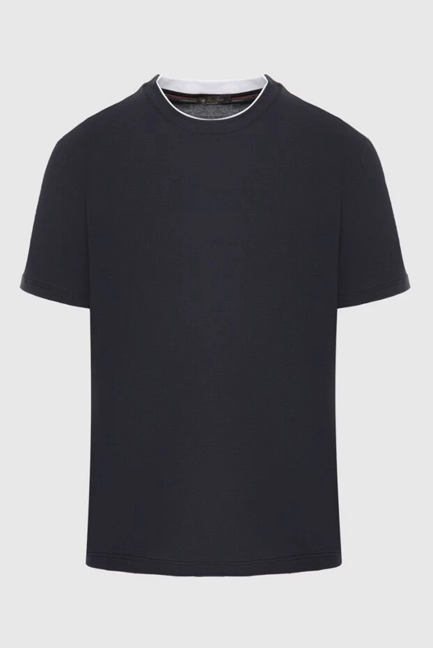 Loro Piana man black cotton t-shirt for men buy with prices and photos 173578 - photo 1