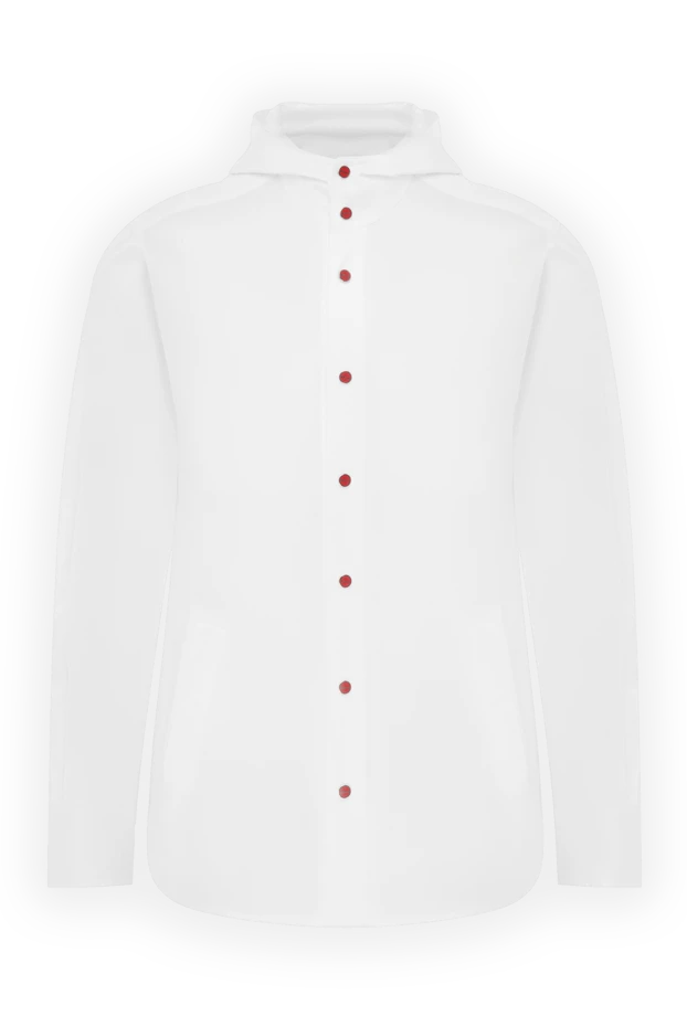 Kiton men's shirt made of white cotton 173599 - photo 1