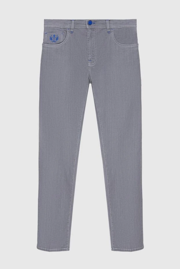 Scissor Scriptor мужские джинсы из хлопка и полиуретана серые мужские купить с ценами и фото 173607 - фото 1