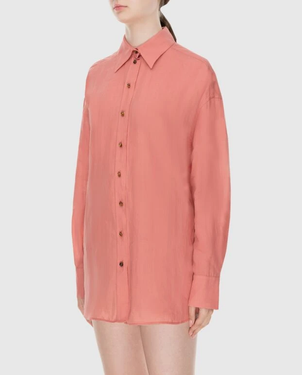 Zimmermann women's long blouse terracotta 173667 - photo 3