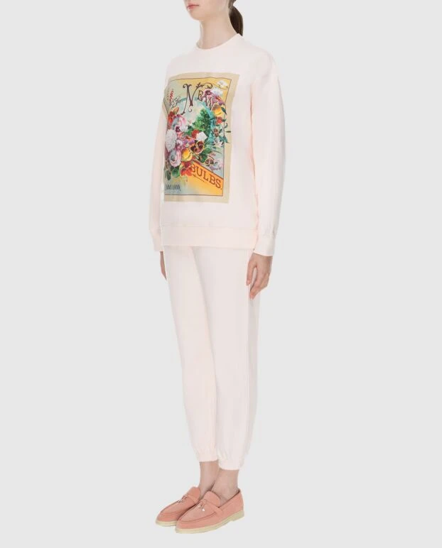 Zimmermann walking suit made of cotton and polyester pink for women 173675 - photo 3