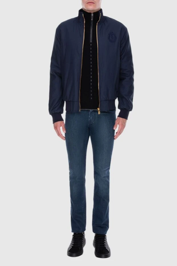 Billionaire мужские куртка из полиэстера синяя мужская купить с ценами и фото 173689 - фото 2