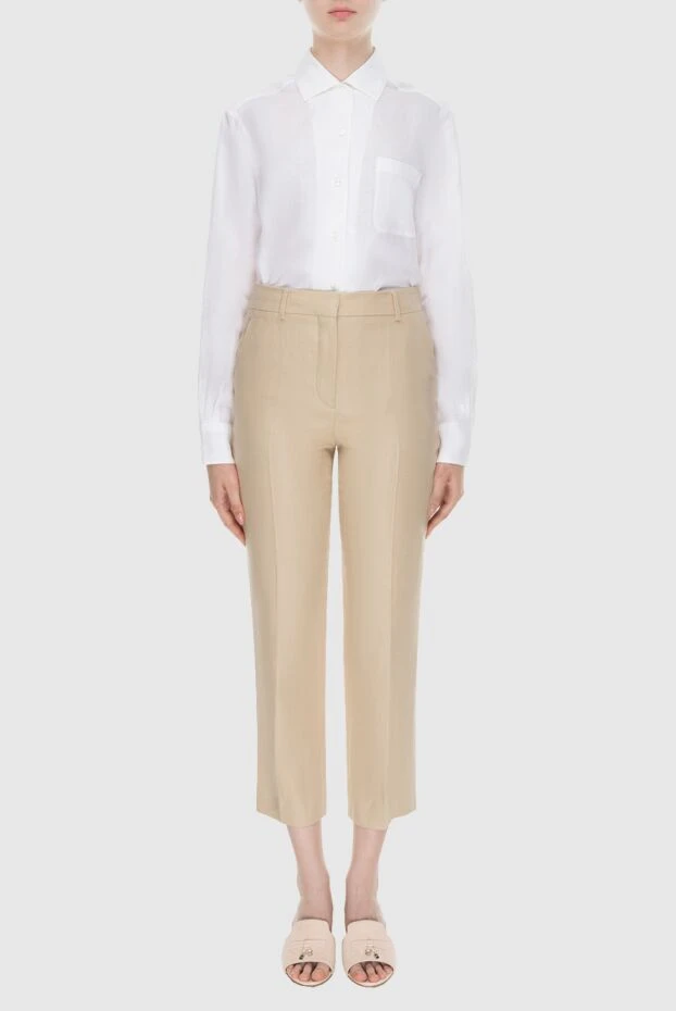 Loro Piana woman pants beige for women buy with prices and photos 173699 - photo 2