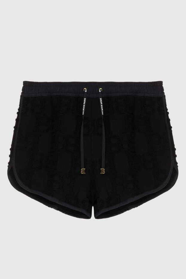 Balmain woman black polyester shorts for women buy with prices and photos 173752 - photo 1