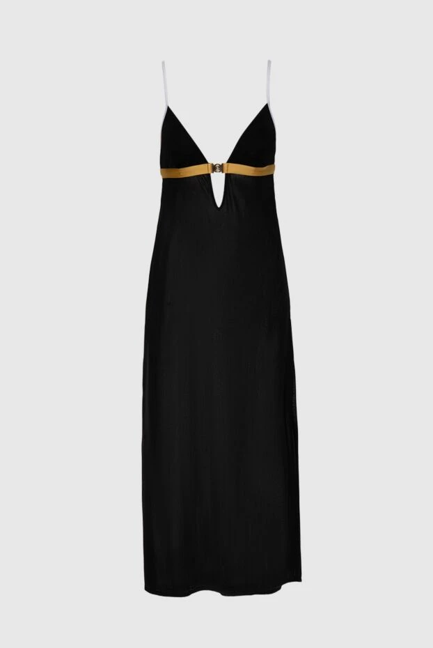Balmain женские платье из вискозы и полиамида черное женское купить с ценами и фото 173753 - фото 1