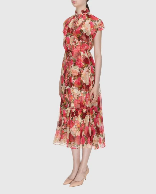 Zimmermann women's red dress with floral print 173782 - photo 3