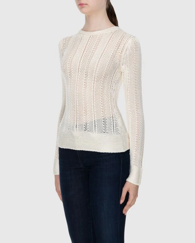 Zimmermann women's beige jumper in textured knit 173804 - photo 3