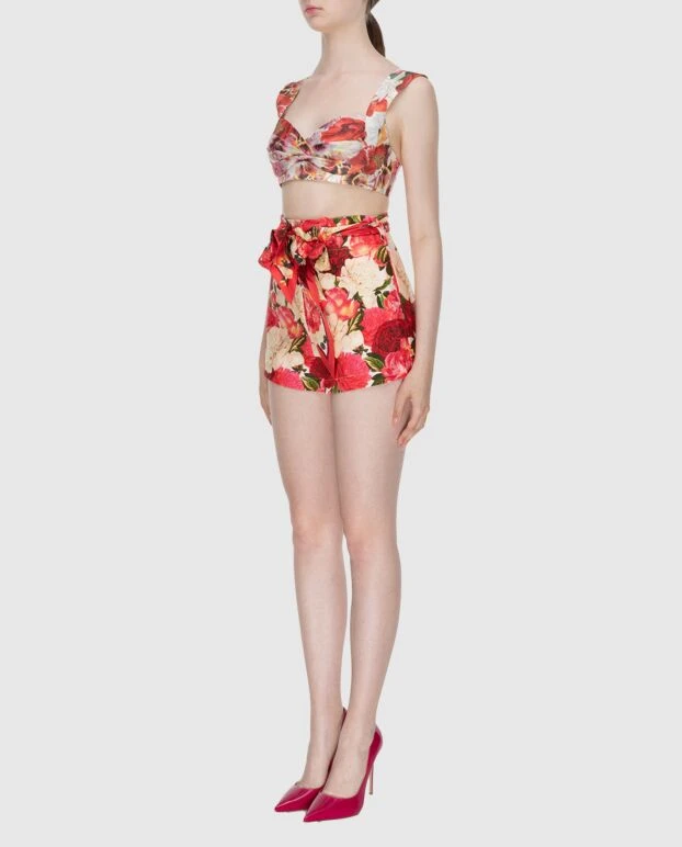 Zimmermann women's suit red and beige floral pattern 173814 - photo 3