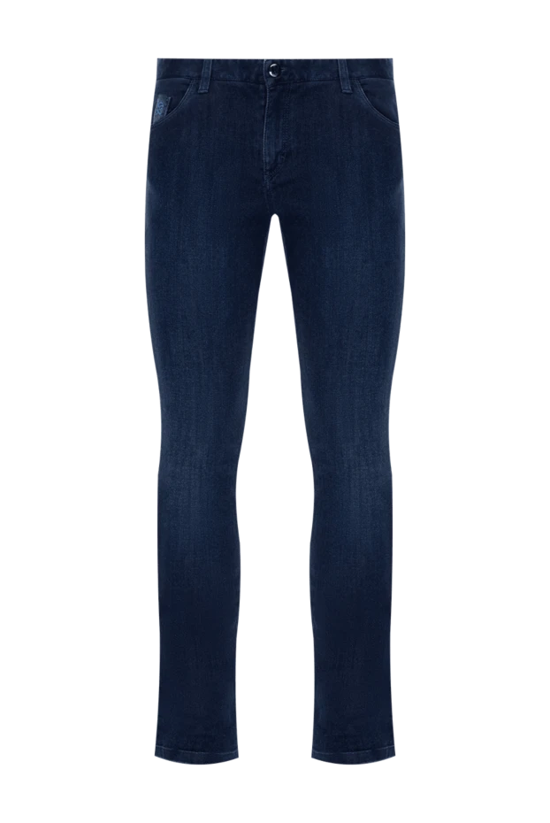 Zilli чоловічі джинси з бавовни та еластану сині чоловічі купити фото з цінами 173842 - фото 1