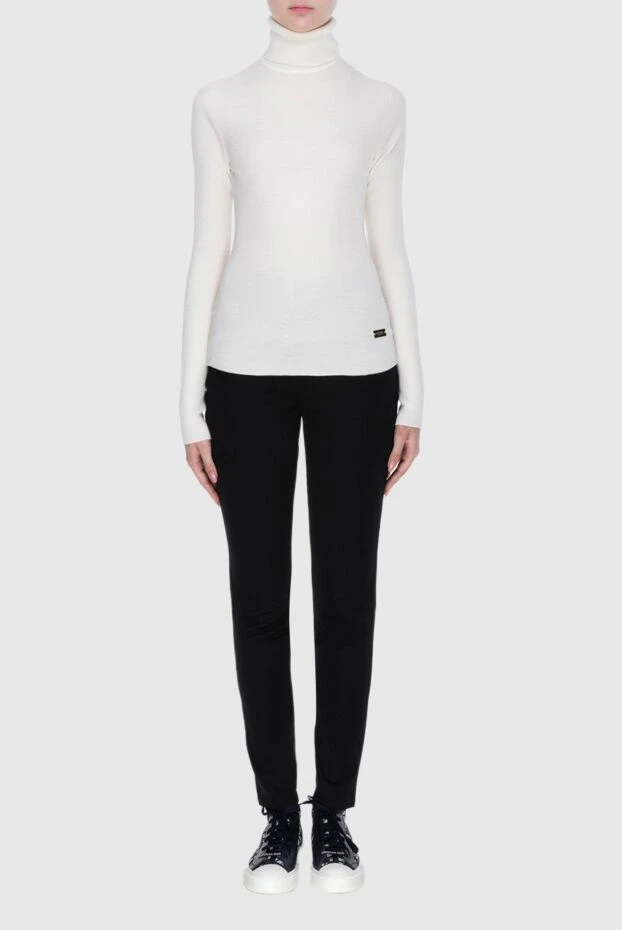 Balmain woman white wool turtleneck for women 173854 - photo 2