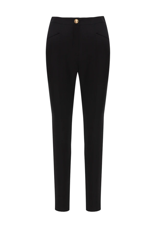 Balmain woman black wool pants for women buy with prices and photos 173858 - photo 1