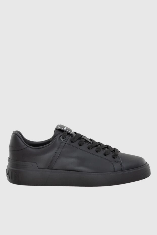Balmain man black leather sneakers for men buy with prices and photos 173864 - photo 1