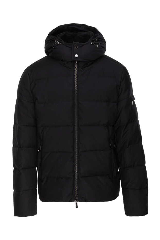 Moorer мужские куртка черная мужская купить с ценами и фото 173868 - фото 1