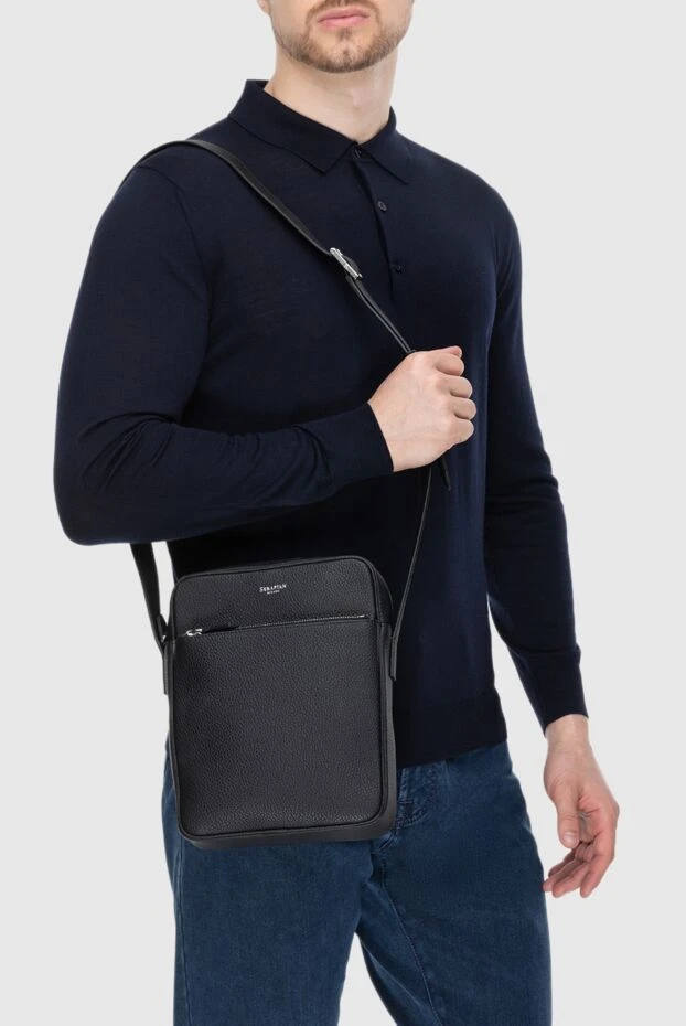 Serapian мужские сумка из кожи черная мужская купить с ценами и фото 173889 - фото 2
