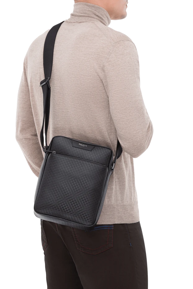 Serapian мужские сумка из кожи черная мужская купить с ценами и фото 173910 - фото 2