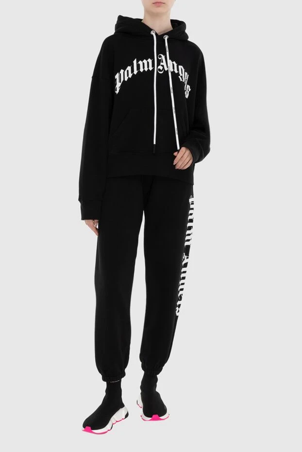 Palm Angels woman black women's walking suit made of cotton buy with prices and photos 173957 - photo 2
