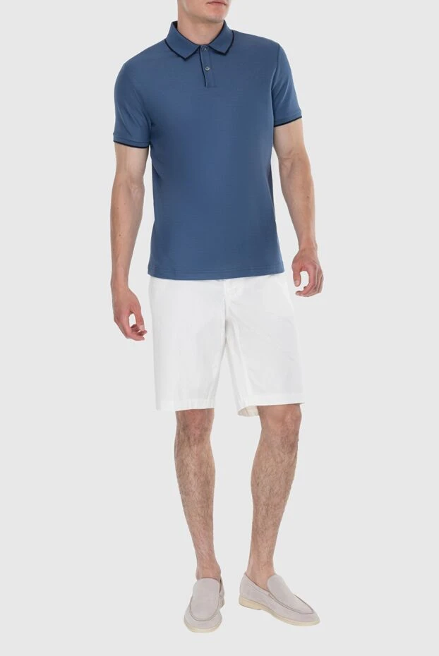 Loro Piana polo shirt made of cotton and elastane blue for men 195759 - photo 2