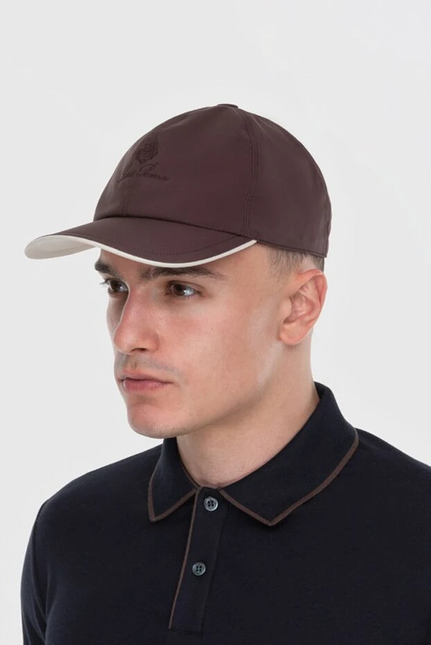 Loro Piana man brown polyester cap for men buy with prices and photos 173979 - photo 2