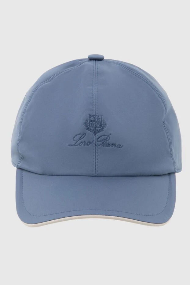 Loro Piana мужские кепка из полиэстера голубая мужская купить с ценами и фото 173984 - фото 1