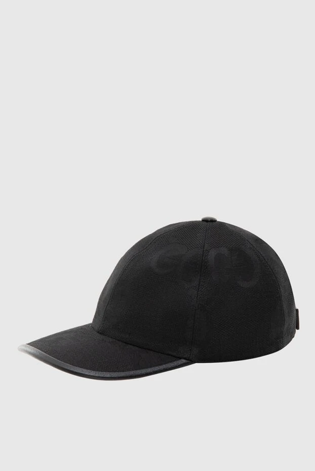 Gucci мужские кепка из хлопка и нейлона черная мужская купить с ценами и фото 174025 - фото 2