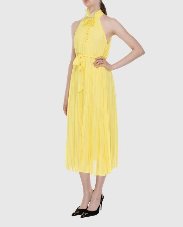 Zimmermann yellow viscose dress for women 174045 - photo 3