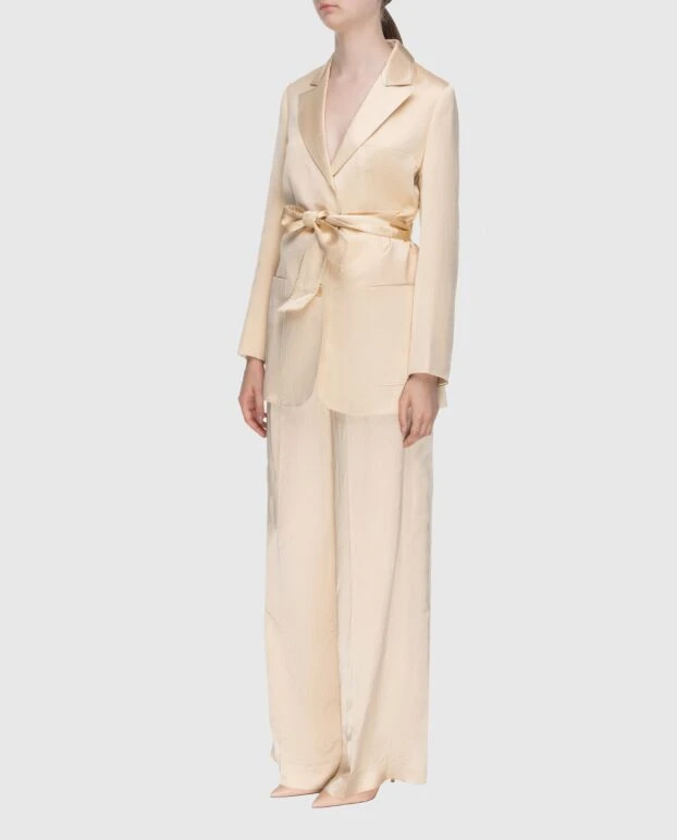 Zimmermann beige viscose and linen trouser suit for women 174054 - photo 3