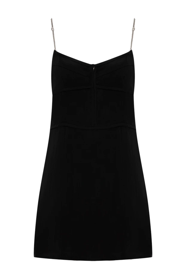 Palm Angels woman black cupro dress for women 174072 - photo 1