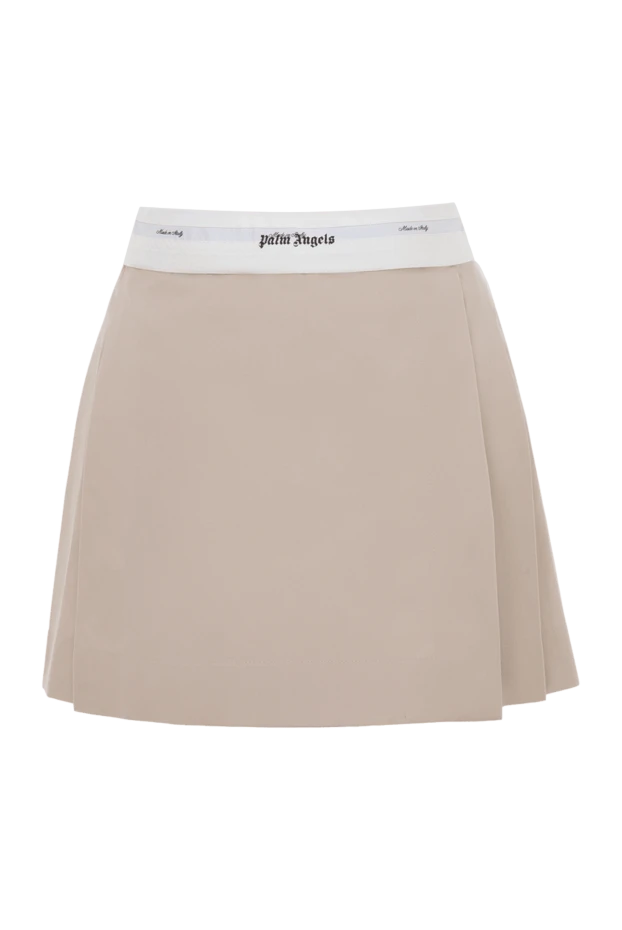 Palm Angels woman beige polyester and cotton skirt for women buy with prices and photos 174073 - photo 1