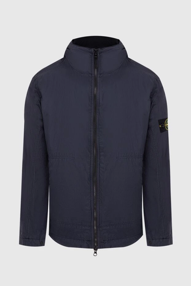 Stone Island man blue polyamide jacket for men buy with prices and photos 174100 - photo 1