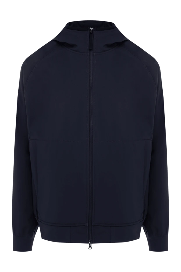 Stone Island мужские куртка из полиэстера и эластана синяя мужская купить с ценами и фото 174102 - фото 1