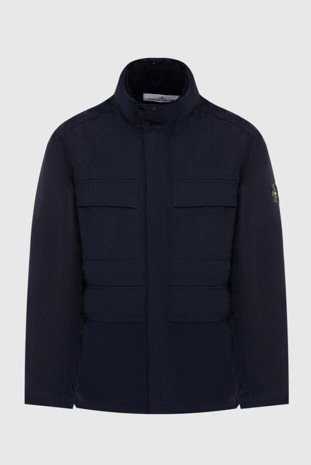 Stone Island man blue polyamide jacket for men buy with prices and photos 174105 - photo 1