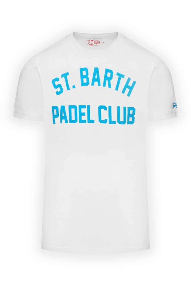 MC2 Saint Barth man white cotton t-shirt for men buy with prices and photos 174110 - photo 1