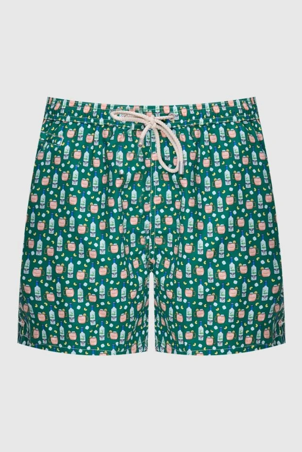 MC2 Saint Barth мужские шорты для плавания из полиэстера зеленые мужские купить с ценами и фото 174113 - фото 1