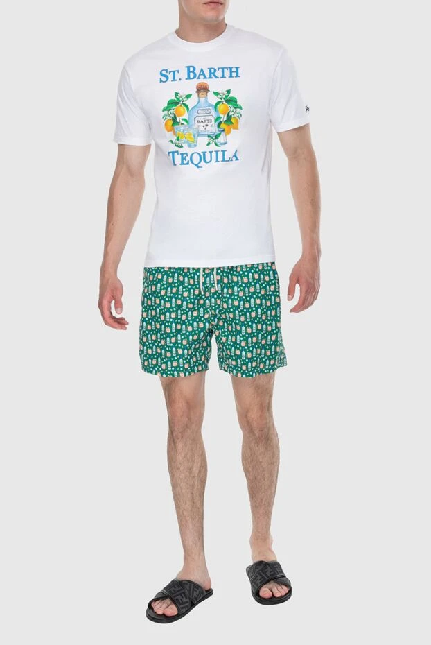 MC2 Saint Barth man green polyester swim shorts for men buy with prices and photos 174113 - photo 2
