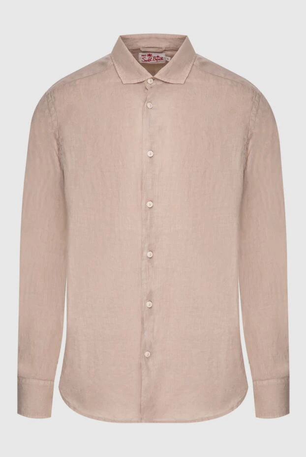 MC2 Saint Barth man men's beige linen shirt buy with prices and photos 174131 - photo 1