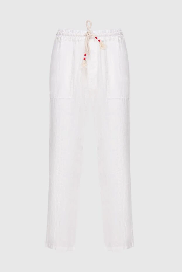 MC2 Saint Barth мужские брюки из шерсти и хлопка белые мужские купить с ценами и фото 174133 - фото 1