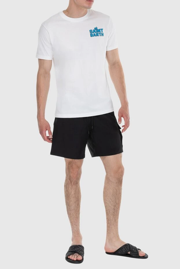 MC2 Saint Barth man black polyamide and elastane shorts for men buy with prices and photos 174135 - photo 2