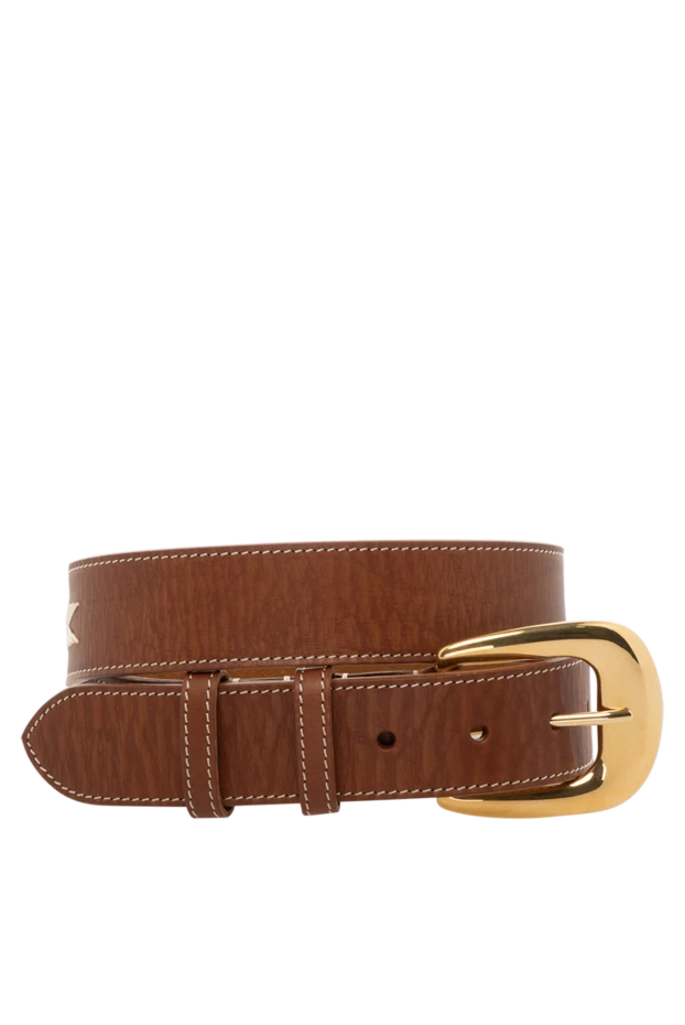 Celine woman brown leather belt for women 174161 - photo 1