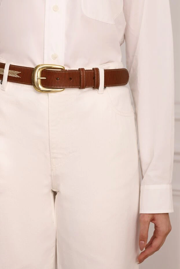 Celine woman brown leather belt for women buy with prices and photos 174161 - photo 2