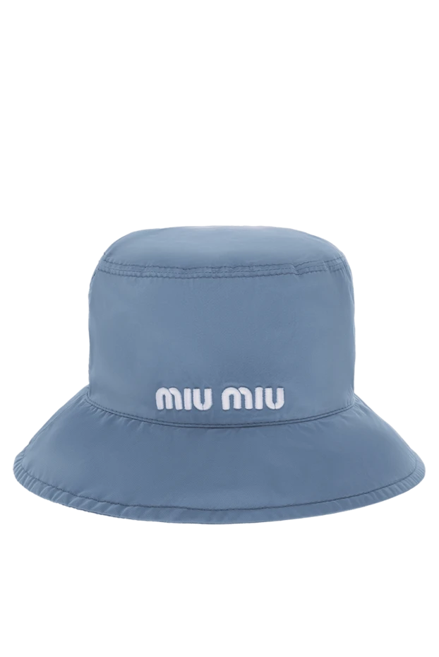 Miu Miu woman blue cotton panama for women buy with prices and photos 174204 - photo 1