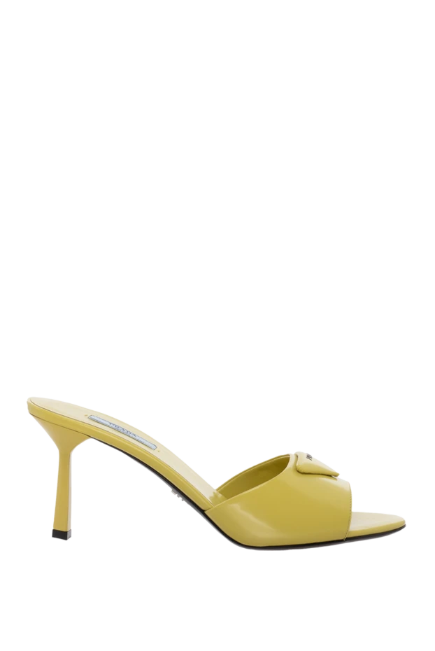 Prada woman yellow leather sandals for women 174223 - photo 1