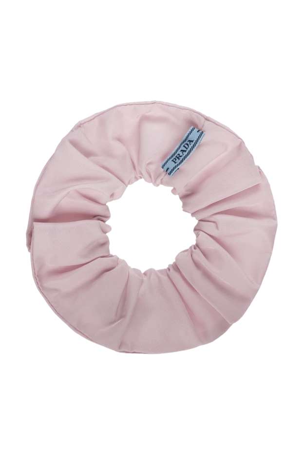 Prada woman pink polyamide scrunchie for women 174239 - photo 2