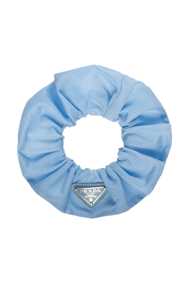 Prada woman blue polyamide scrunchie for women buy with prices and photos 174240 - photo 1