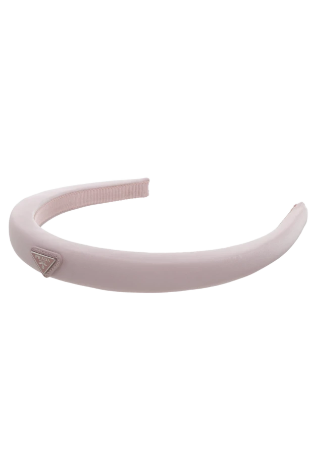 Prada woman pink polyamide headband for women 174241 - photo 1