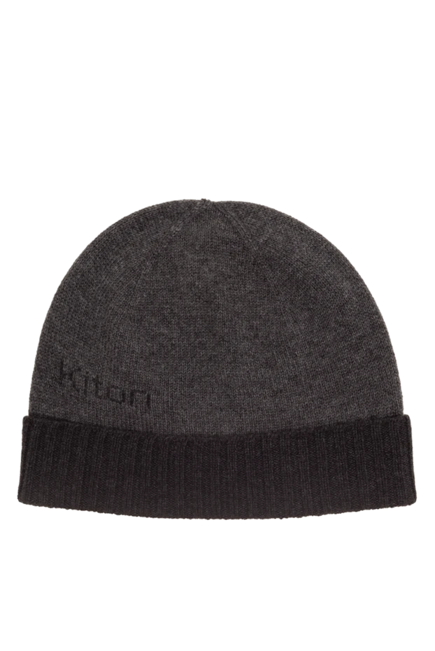 Kiton cashmere hat gray for men 174260 - photo 1